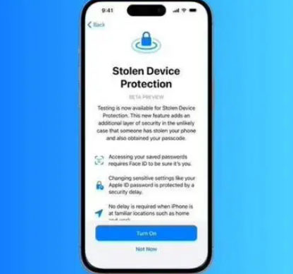 裕民苹果授权维修店分享被盗设备保护功能开启方法 