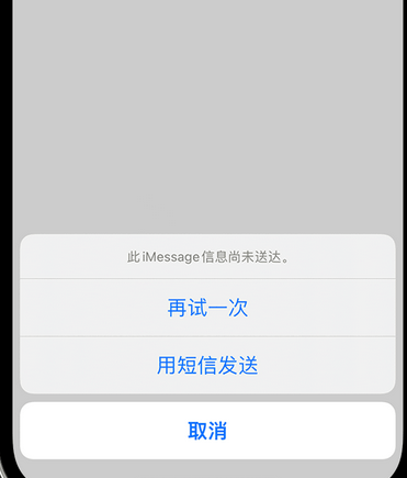 裕民apple维修iPhone上无法正常发送iMessage信息