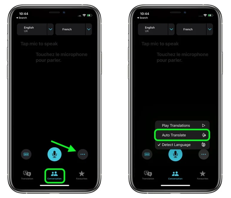 裕民苹果手机维修分享iOS 15 “翻译” App 新改进 