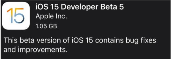 裕民苹果手机维修分享如何升级到iOS15.0 beta5 
